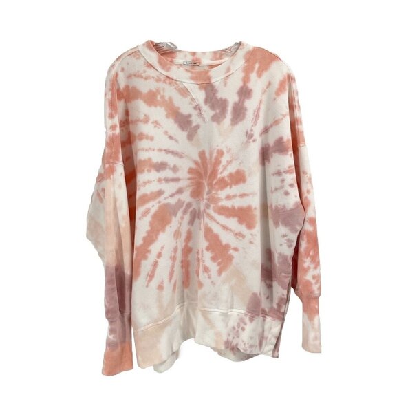 Abecrombie & Fitch Soft AF Tie Dye Crew Neck Sweatshirt Sz Medium - Picture 1 of 6